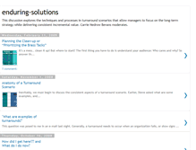 Tablet Screenshot of enduring-solutions.blogspot.com