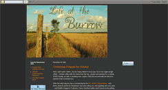 Desktop Screenshot of life-at-the-burrow.blogspot.com