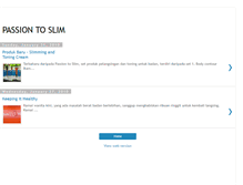 Tablet Screenshot of passiontoslimkl.blogspot.com