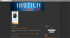 Desktop Screenshot of inutilii.blogspot.com