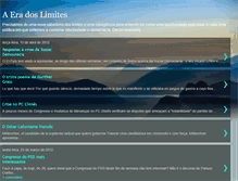 Tablet Screenshot of aeradoslimites.blogspot.com