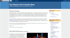 Desktop Screenshot of anticrackpot.blogspot.com