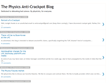 Tablet Screenshot of anticrackpot.blogspot.com