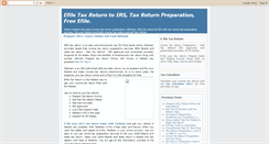 Desktop Screenshot of efiletaxreturn.blogspot.com