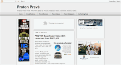 Desktop Screenshot of newprotonpreve.blogspot.com