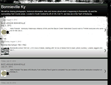 Tablet Screenshot of bonnievilleky.blogspot.com