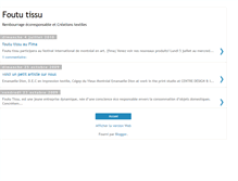 Tablet Screenshot of foututissu.blogspot.com