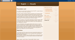Desktop Screenshot of englishecuarte.blogspot.com