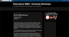 Desktop Screenshot of owensborobbq.blogspot.com