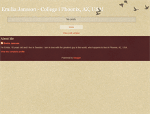 Tablet Screenshot of emiliajansson.blogspot.com