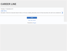 Tablet Screenshot of careerlinejobs.blogspot.com