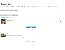 Tablet Screenshot of bargerdogs.blogspot.com