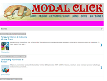 Tablet Screenshot of modal-click.blogspot.com