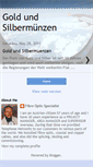 Mobile Screenshot of goldundsilbermuenzen.blogspot.com