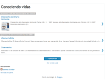 Tablet Screenshot of conociendovidas.blogspot.com