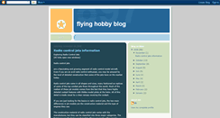 Desktop Screenshot of flyhobby.blogspot.com