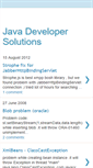 Mobile Screenshot of javasolution.blogspot.com