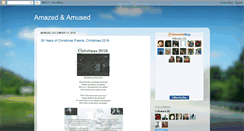 Desktop Screenshot of amazedamused.blogspot.com