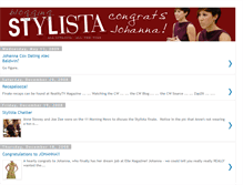 Tablet Screenshot of bloggingcwstylista.blogspot.com
