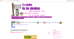 Desktop Screenshot of cocinaparapinuinas.blogspot.com