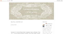 Desktop Screenshot of lavendelweiss.blogspot.com