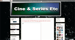 Desktop Screenshot of cineeseriesetc.blogspot.com
