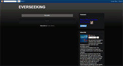 Desktop Screenshot of mariaeverseeking.blogspot.com