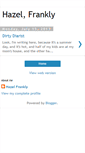 Mobile Screenshot of hazel-frankly.blogspot.com
