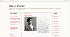 Desktop Screenshot of citasycomics.blogspot.com