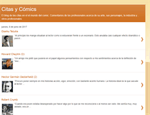 Tablet Screenshot of citasycomics.blogspot.com
