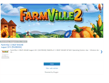 Tablet Screenshot of farmville2-cheat-engine.blogspot.com