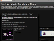 Tablet Screenshot of naptownmusicandnews.blogspot.com