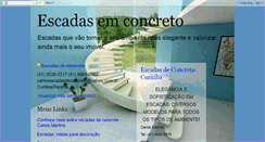 Desktop Screenshot of escadasdeconcreto.blogspot.com