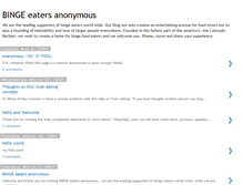 Tablet Screenshot of bingeananymous.blogspot.com