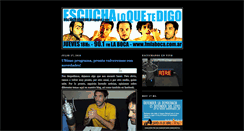 Desktop Screenshot of escuchaloque.blogspot.com