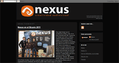 Desktop Screenshot of nexusproducciones.blogspot.com