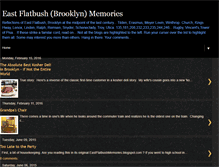 Tablet Screenshot of eastflatbushmemories.blogspot.com