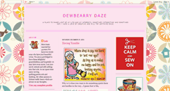 Desktop Screenshot of dewbearrydaze.blogspot.com