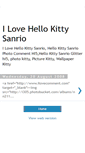 Mobile Screenshot of hello-kitty-sanrio-hi5.blogspot.com