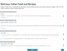 Tablet Screenshot of indian-food.blogspot.com