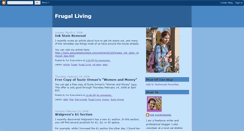 Desktop Screenshot of living-the-frugal-life.blogspot.com