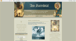 Desktop Screenshot of anosacerdotalbr.blogspot.com