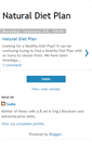 Mobile Screenshot of natural-nutrition-diet-plan.blogspot.com