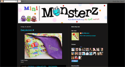 Desktop Screenshot of minimonsterz.blogspot.com