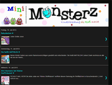 Tablet Screenshot of minimonsterz.blogspot.com