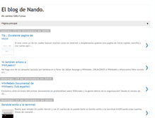 Tablet Screenshot of nandoxsite.blogspot.com