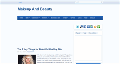 Desktop Screenshot of makeup-beauty-care.blogspot.com