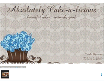 Tablet Screenshot of absolutelycake-a-licious.blogspot.com