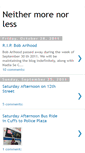 Mobile Screenshot of neithermorenorless.blogspot.com