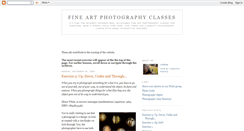 Desktop Screenshot of photography-classes.blogspot.com